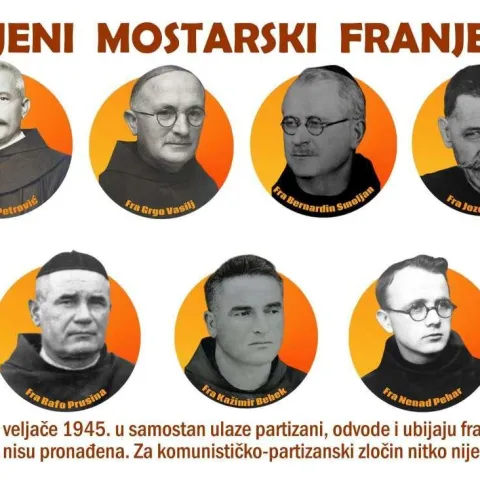 Ubijeni mostarski franjevci