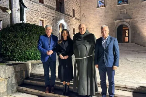 Čović, Filipović i Milas na Humcu