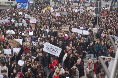 Prosvjedi u Sarajevu
