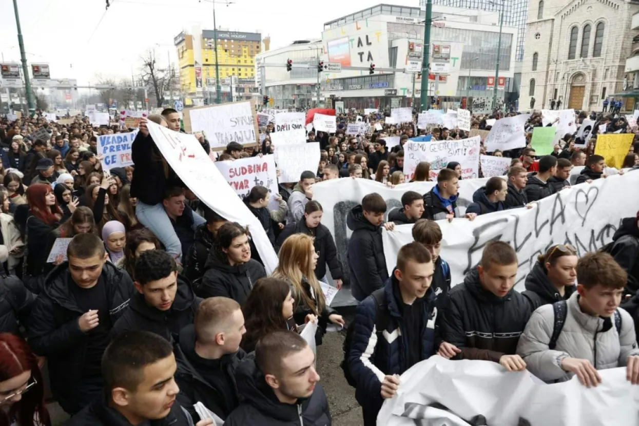 Prosvjedi u Sarajevu