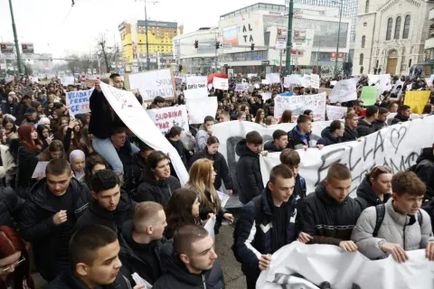 Prosvjedi u Sarajevu