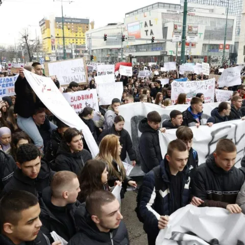 Prosvjedi u Sarajevu