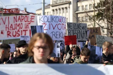 Prosvjedi u Sarajevu