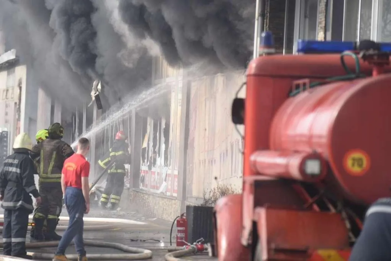 Na gradili&scaron;tu u Mostaru izbio požar