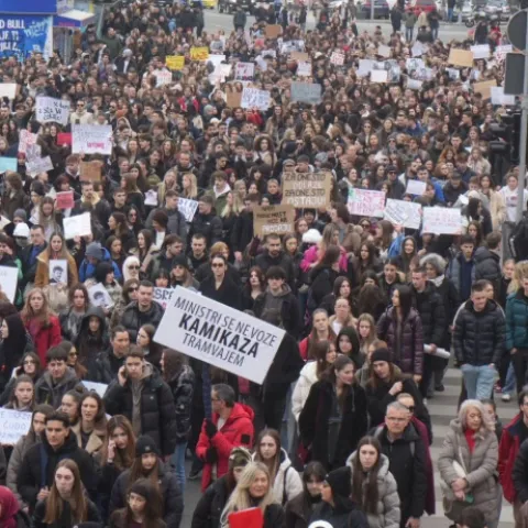 Prosvjedi u Sarajevu