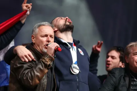 Thompson na dočeku rukometa&scaron;a