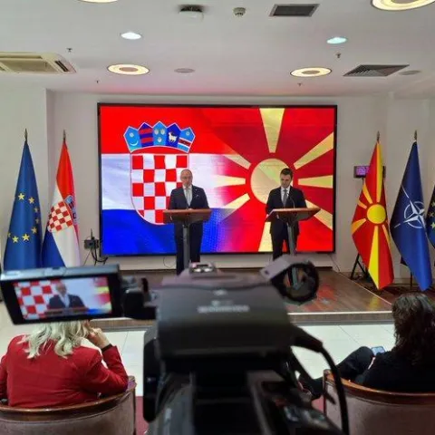 Grlić Radman u Skoplju