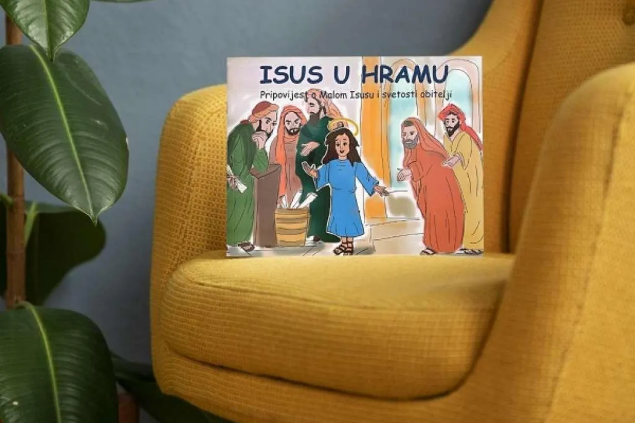 Slikovnica 'Isus u Hramu' Nikoline Lovrić