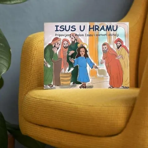 Slikovnica 'Isus u Hramu' Nikoline Lovrić