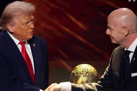 Trump i Infantino