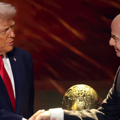 Trump i Infantino