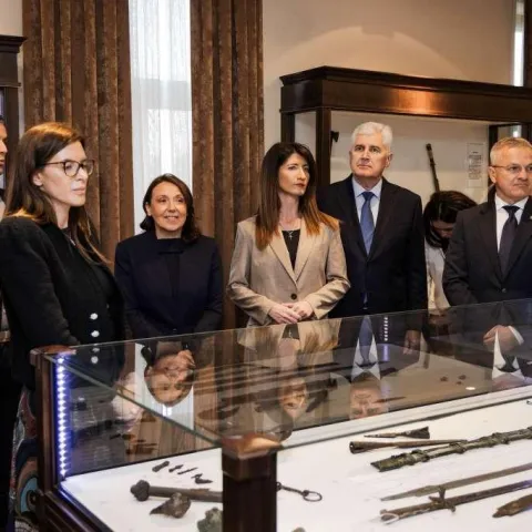 Čović, Filipović i visoko izaslanstvo Republike Hrvatske posjetili Tolisu