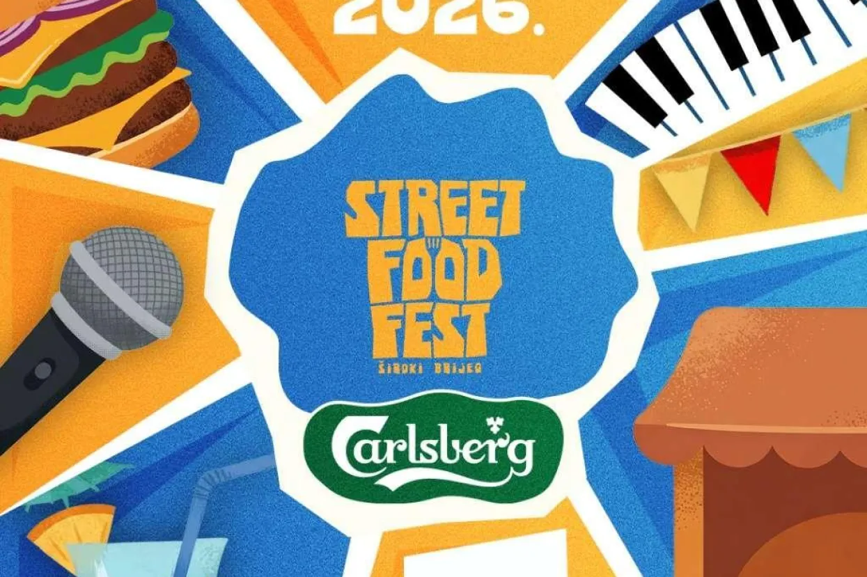 Street Food Fest u &Scaron;irokom Brijegu