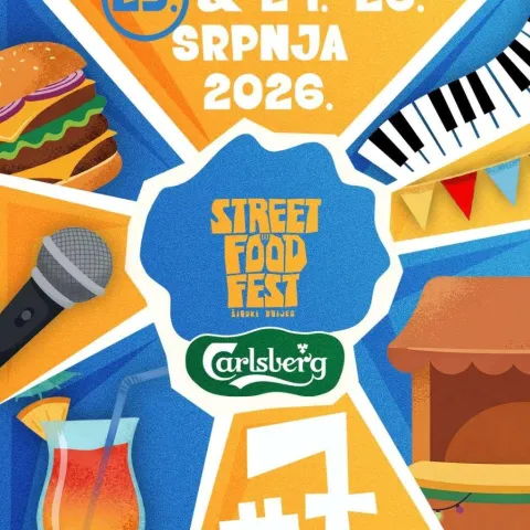 Street Food Fest u &Scaron;irokom Brijegu