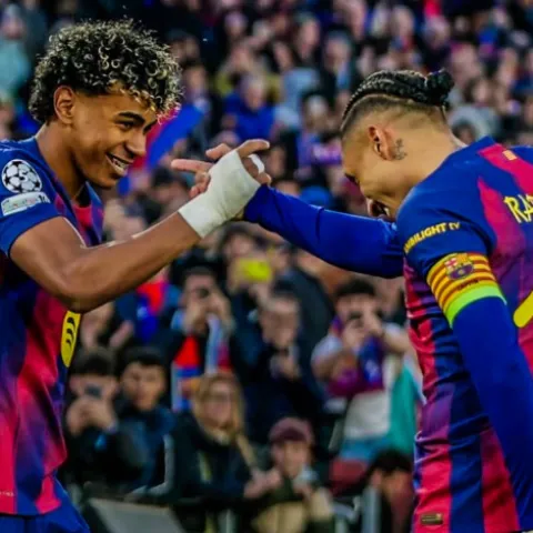 Lamine Yamal i Raphinha