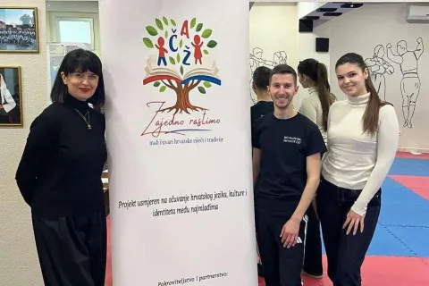 Mostar: Djeca kroz radionicu 'Na&scaron;e kolo veliko' uče hrvatsku kulturu