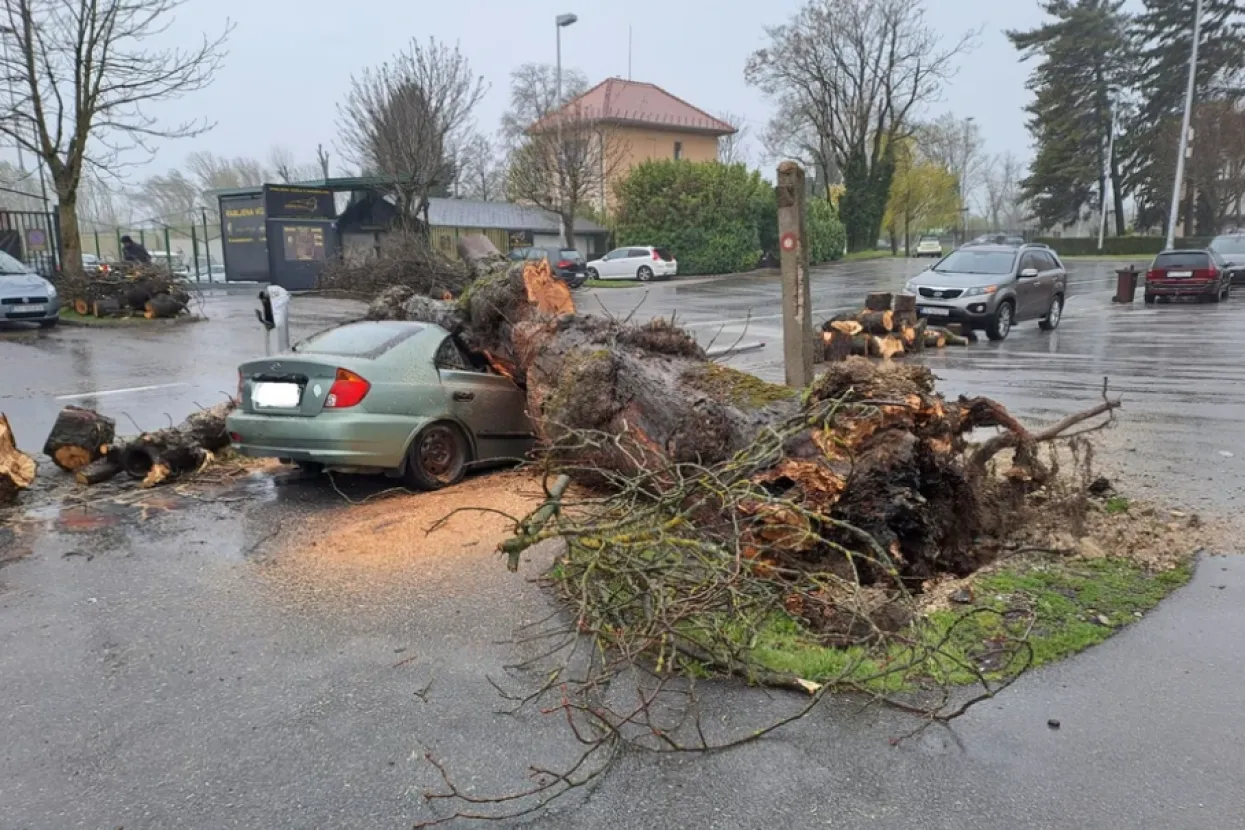 Nevrijeme pogodilo Zagreb