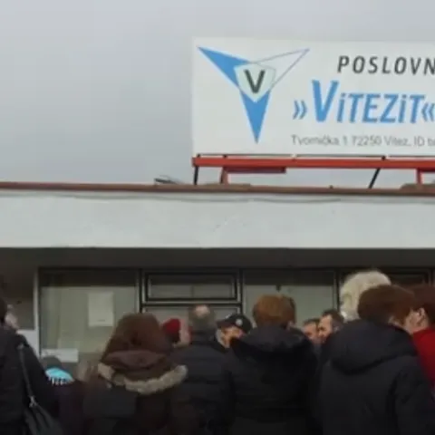 Prosvjed radnika Vitezita