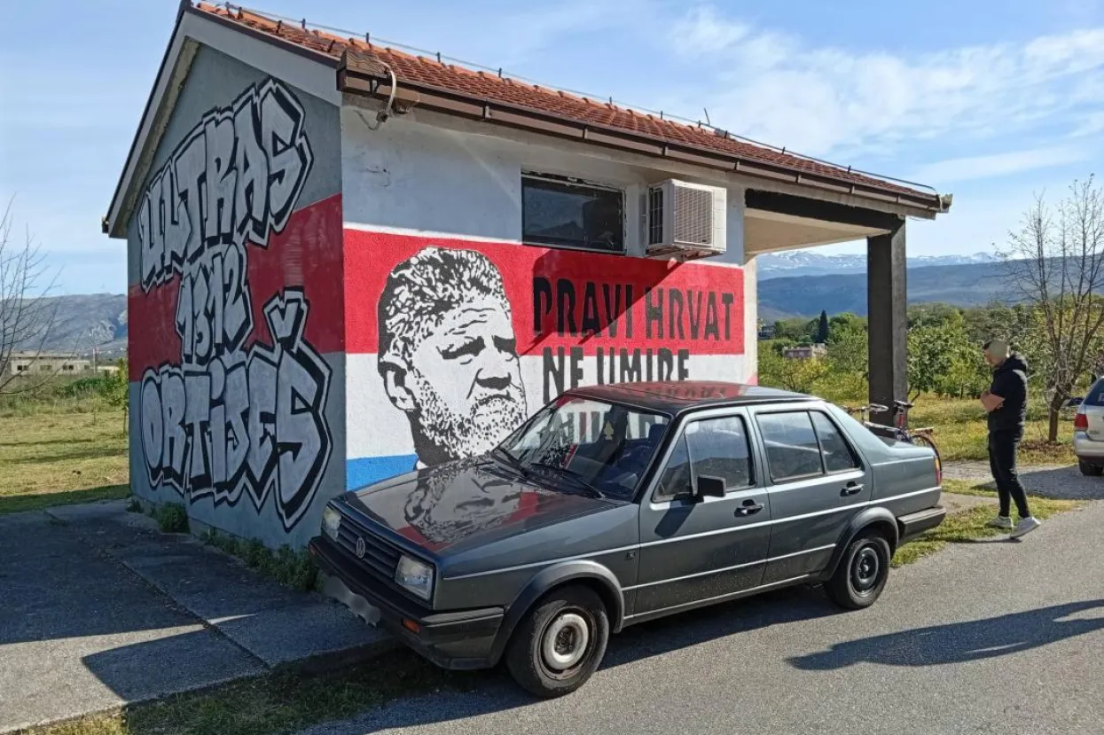 Građani spriječili uklanjanje murala Slobodana Praljka u Ortije&scaron;u pored Mostara