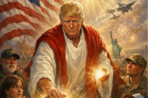 Trumpove AI fotografije