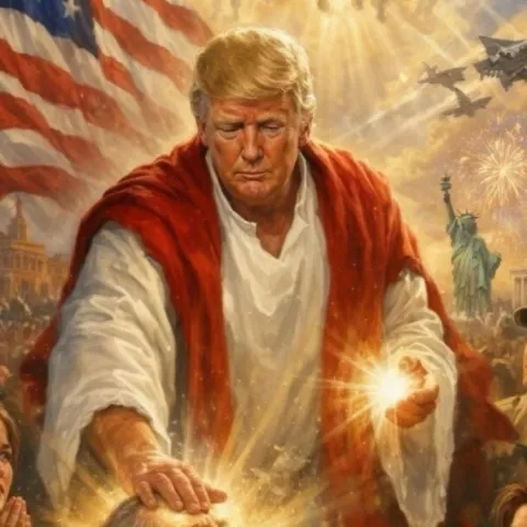 Trumpove AI fotografije