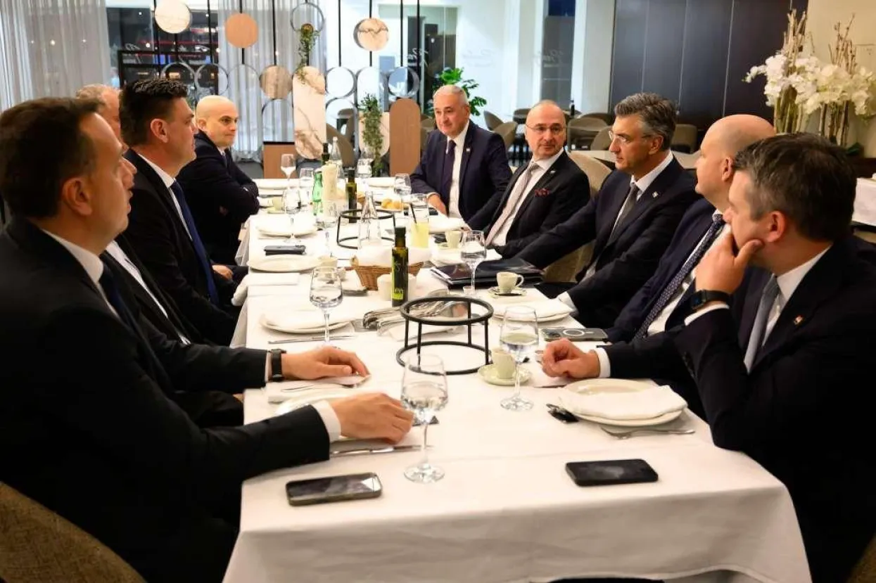 Plenković s predstavnicima hrvatskih političkih stranaka razgovarao o izborima