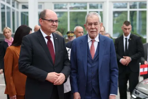 Christian Schmidt i Alexander Van der Bellen