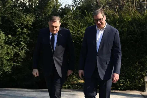 Dodik i Vučić
