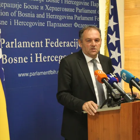 Tomislav Martinović, predsjedatelj Doma naroda FBiH