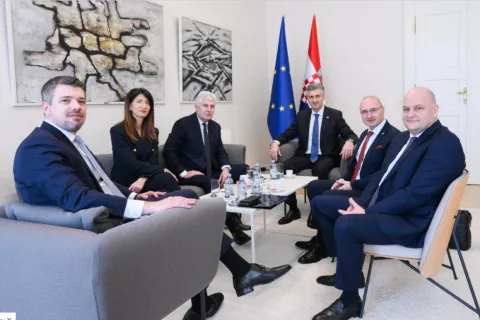 Sastanak Čovića i Plenkovića