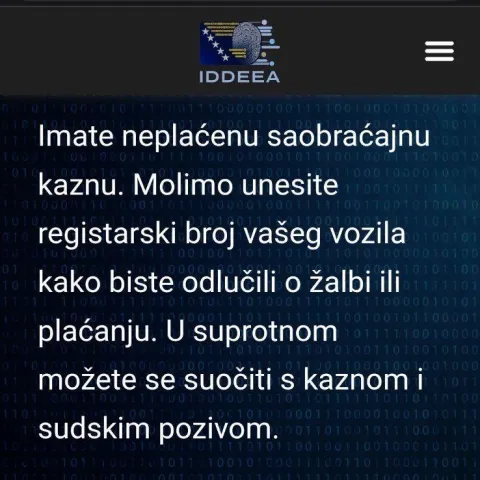 Upozorenje građanima Bosne i Hercegovine o lažnim porukama i zloupotrebi imena IDDEEA BiH