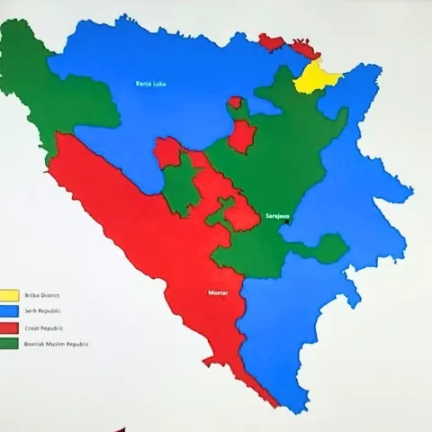 Mapa troentitetske BiH 