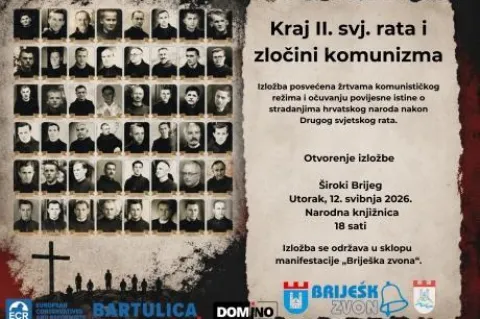Otvorenje izložbe "Kraj II. svjetskog rata i zločini komunizma" u &Scaron;irokom Brijegu