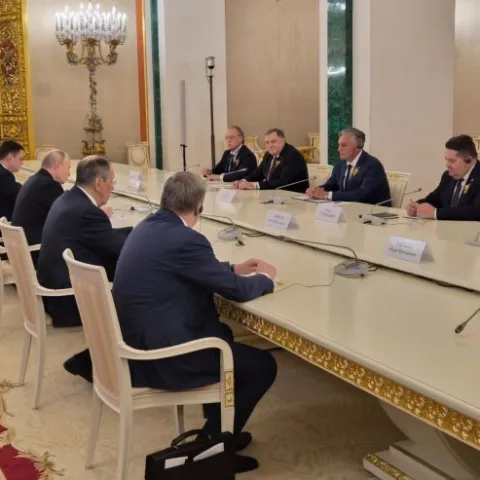 Dodik i Putin u Moskvi