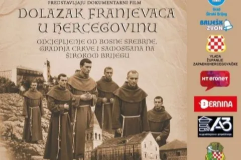 Brije&scaron;ka zvona - Premijera dokumentarnog filma o dolasku franjevaca u Hercegovinu
