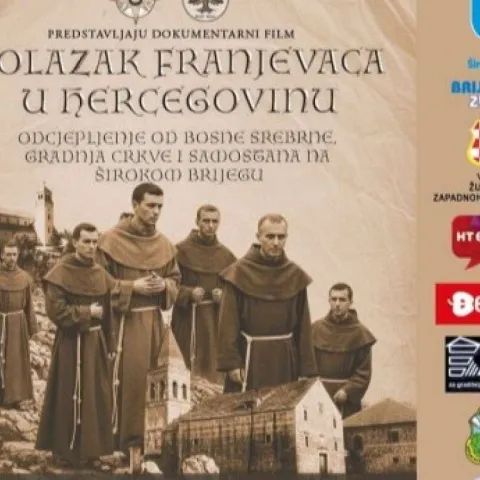 Brije&scaron;ka zvona - Premijera dokumentarnog filma o dolasku franjevaca u Hercegovinu