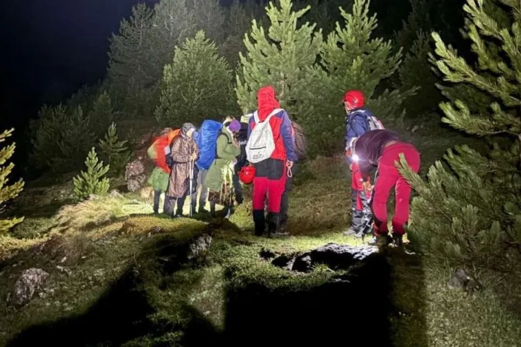 GSS Prenj spasio petero maloljetnih planinara iz Če&scaron;ke na Prenju