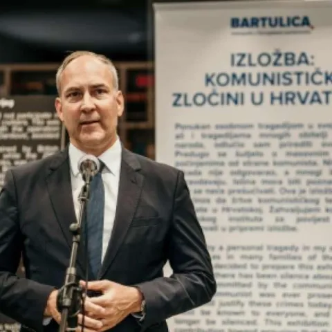 U &Scaron;irokom Brijegu otvorena izložba 'Kraj II. svjetskog rata i zločini komunizma'
