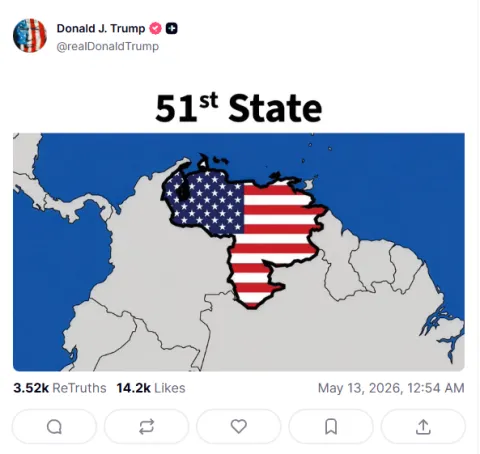 Objava Donalda Trumpa
