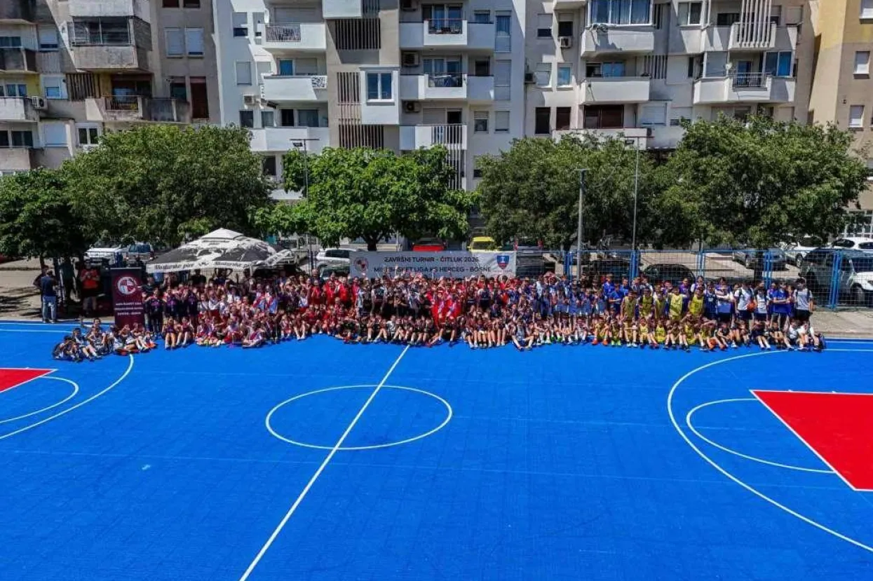 Zavr&scaron;nice Mini basket lige KS Herceg-Bosne za dječake i djevojčice odigrane u Čitluku
