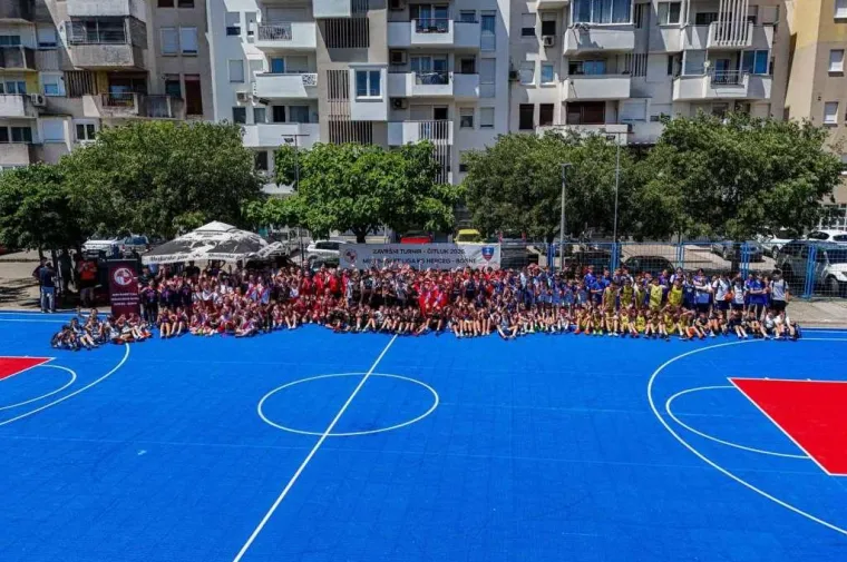 Zavr&scaron;nice Mini basket lige KS Herceg-Bosne za dječake i djevojčice odigrane u Čitluku