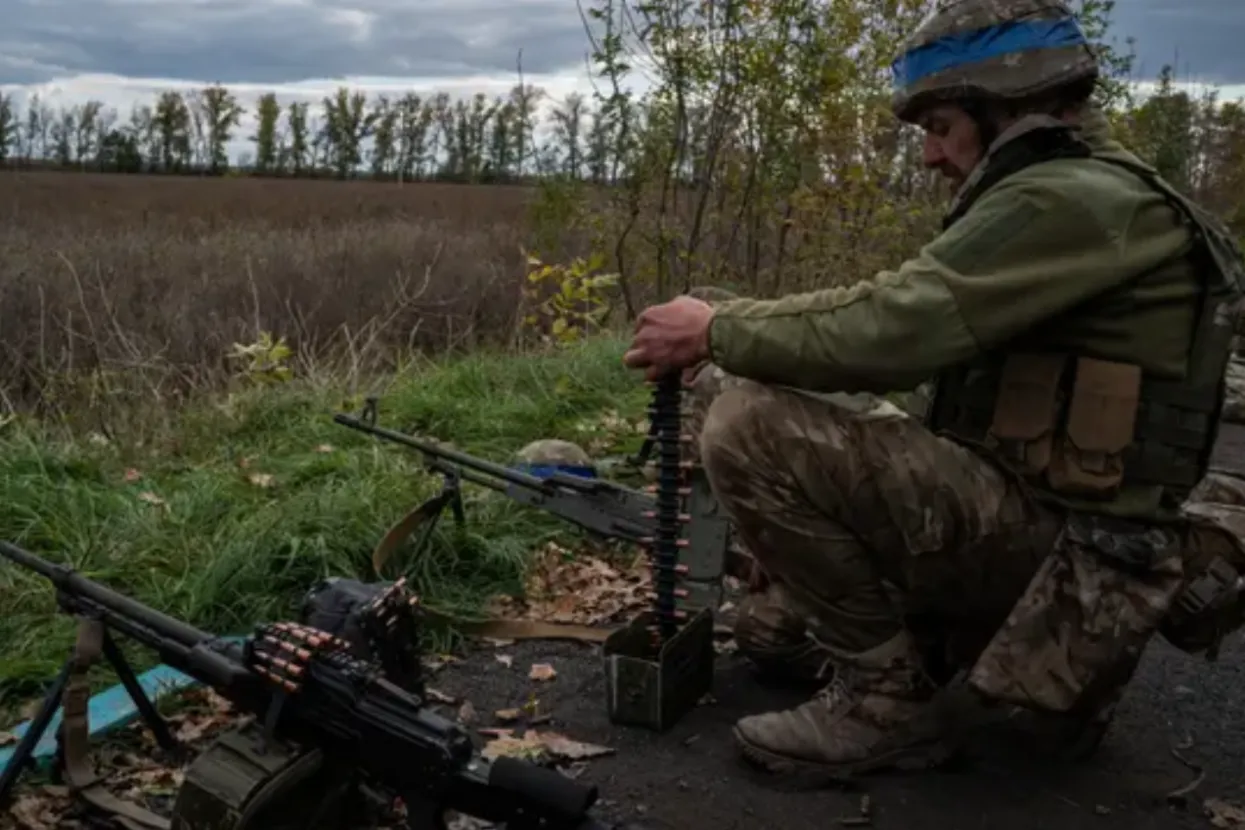 Ukrajinski vojnik (Ilustracija)