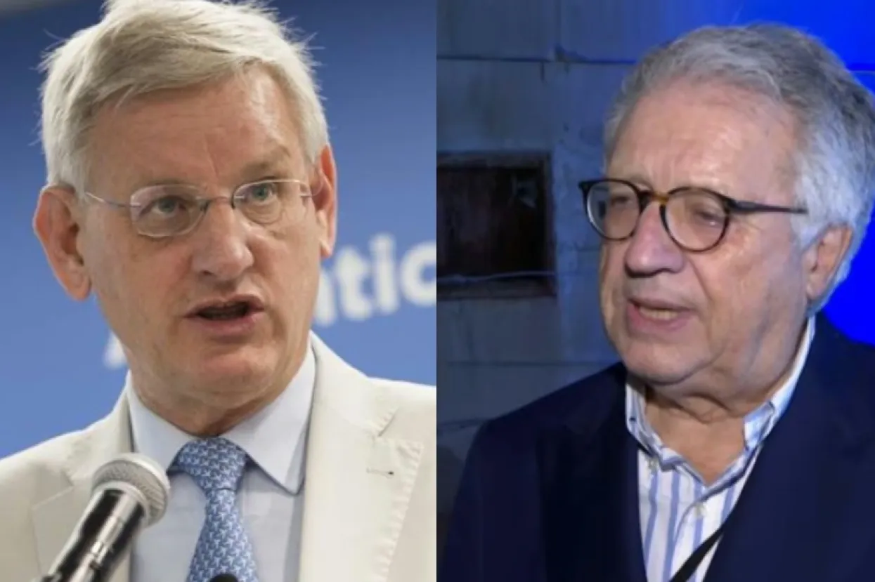 Carl Bildt i Wolfgang Petritsch