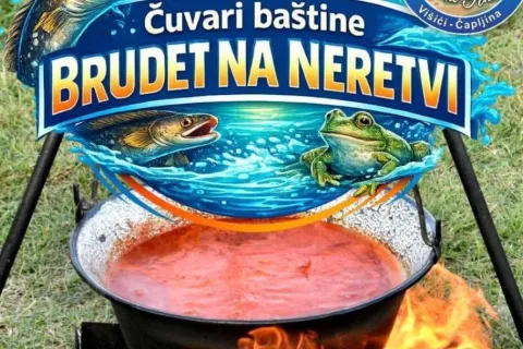 Dalmacija i Hercegovina zajedno na manifestaciji 'Brudet na Neretvi' u Vi&scaron;ićima