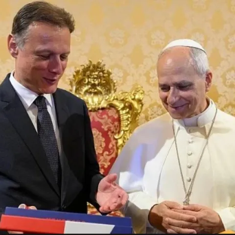 Gordan Jandroković i papa Lav