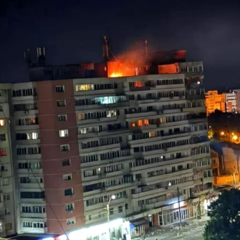 Ruski dron pogodio zgradu u Rumunjskoj