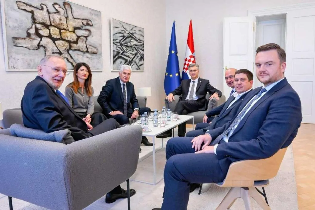 Čović i Plenković: Nastavak rada na strate&scaron;kim nacionalnim interesima