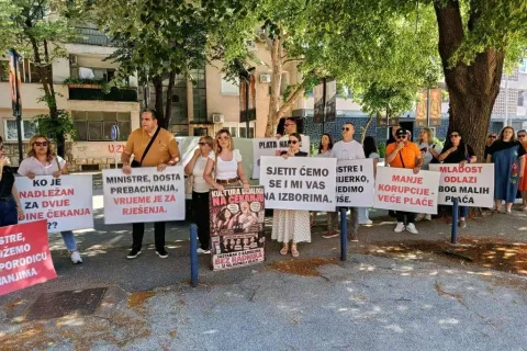 Uposlenici pravosuđa u HNŽ-u peti dan u &scaron;trajku upozorenja, traže nastavak pregovora