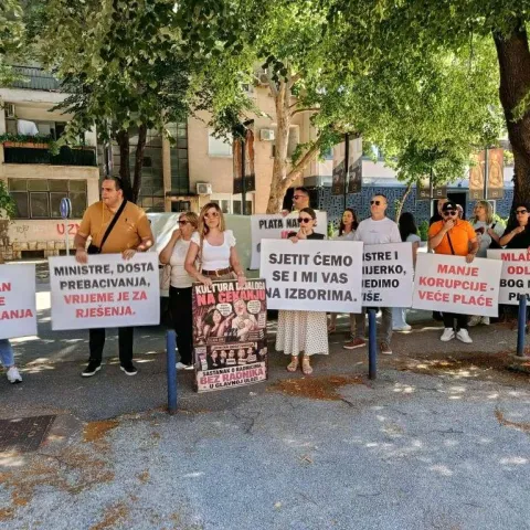 Uposlenici pravosuđa u HNŽ-u peti dan u &scaron;trajku upozorenja, traže nastavak pregovora