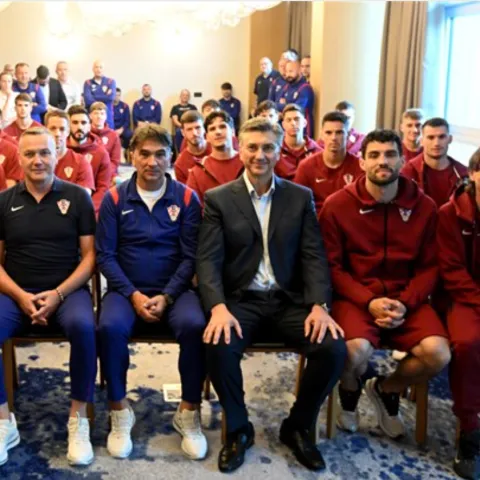 Plenković s Vatrenima